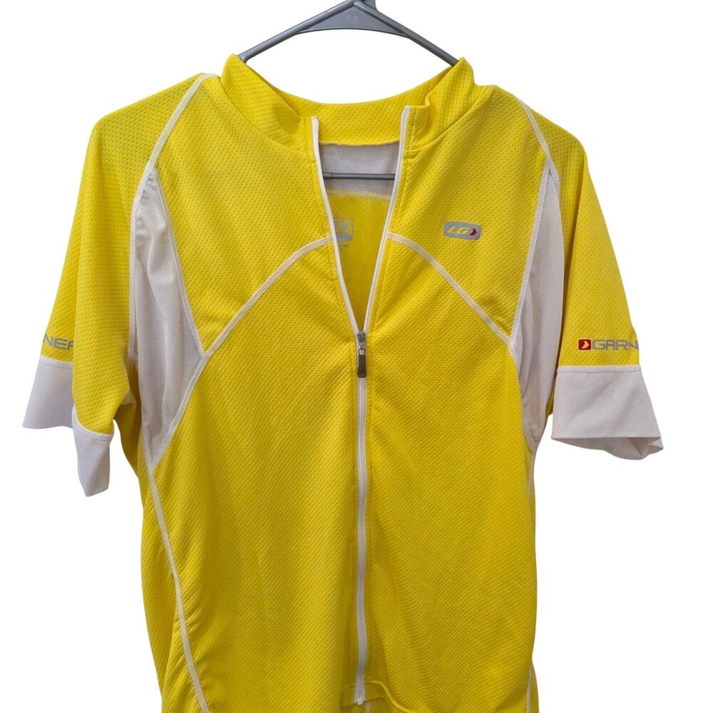 Louis Garneau Full Zip Cycling Jersey, Size XL